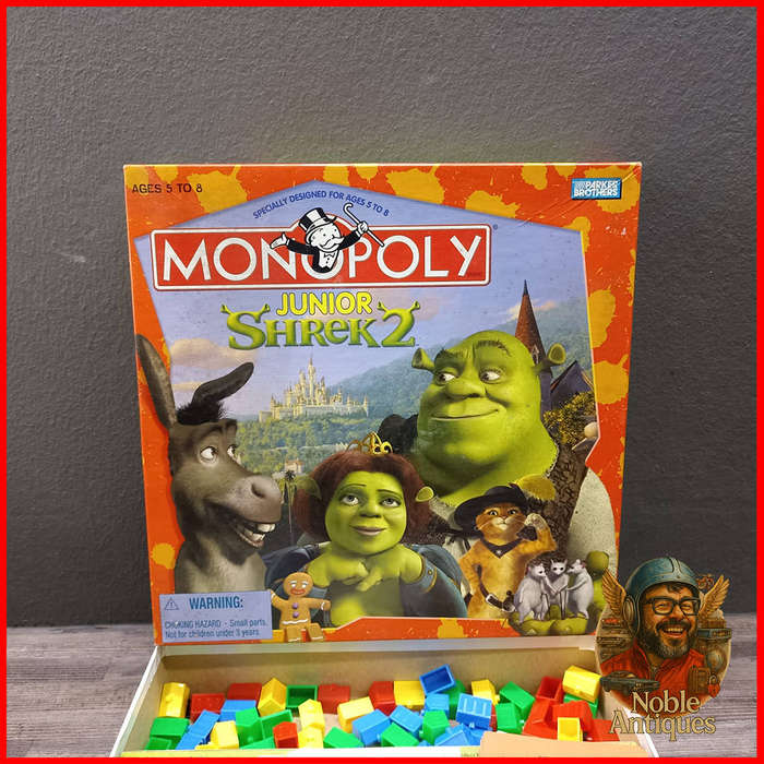 Boxed Shrek 2 Monopoly Junior