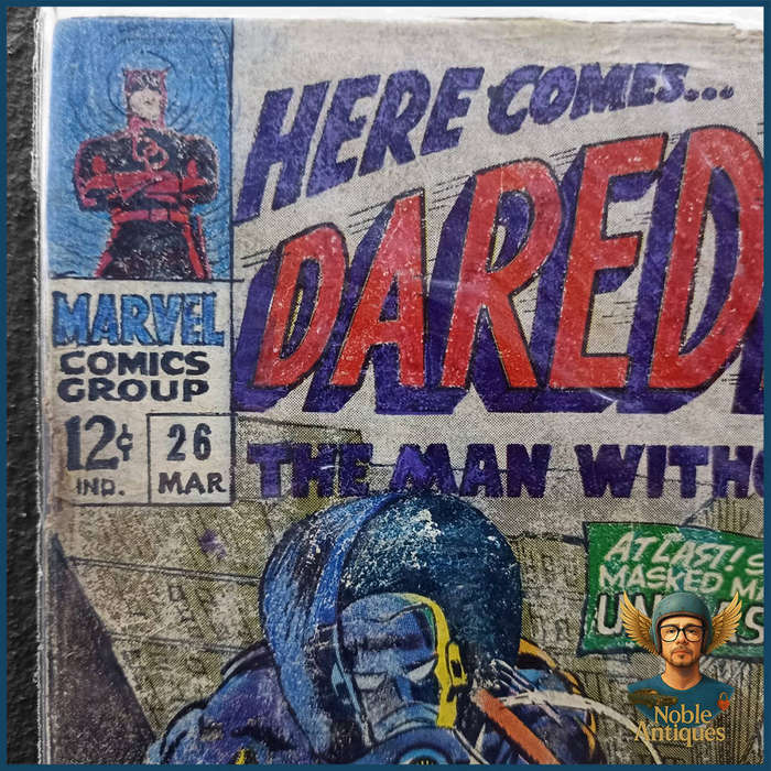 Daredevil #26 March 1967 Daredevil facing off against the villainous Stilt-Man