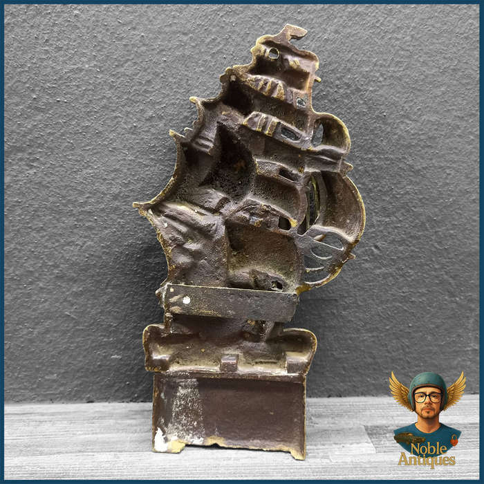 Vintage Brass Cutty Sark Sailing Ship Door Knocker