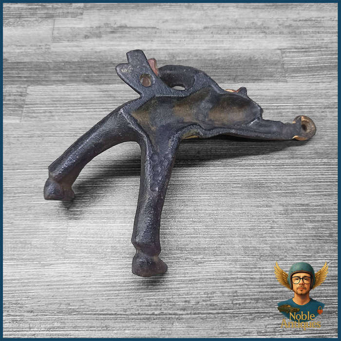 Vintage  1950s Cast Iron Drunken Bottle Opener Tuxedo Man