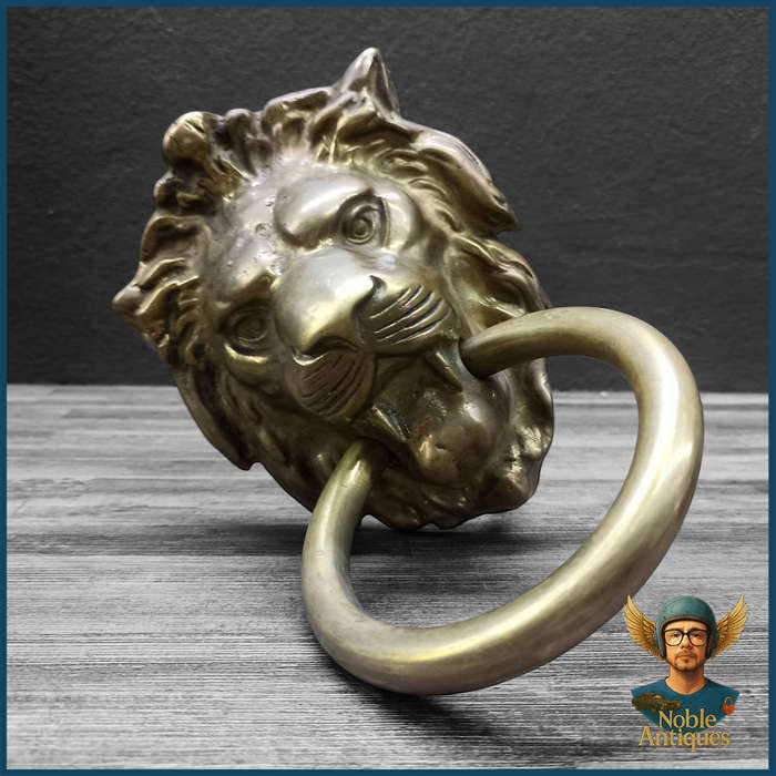 Large Lion Head Door Knocker