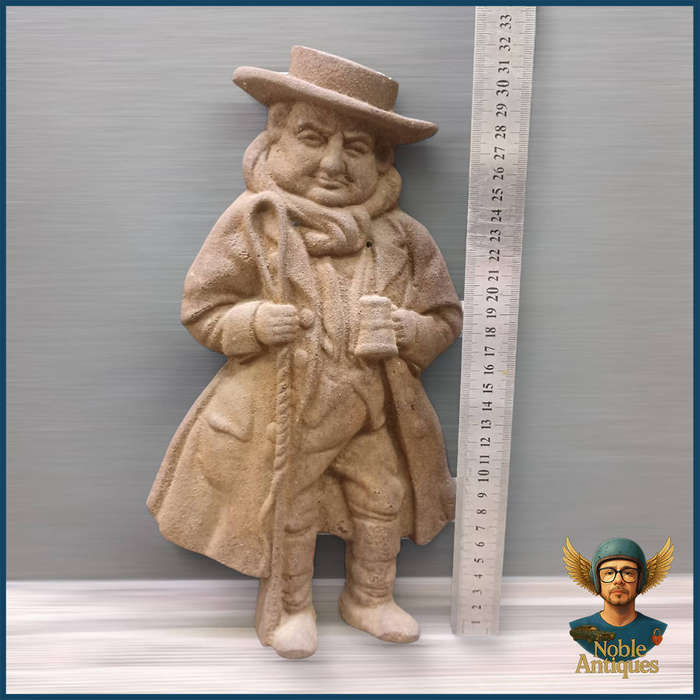 Vintage  Cast Iron "Coachman" Doorstop