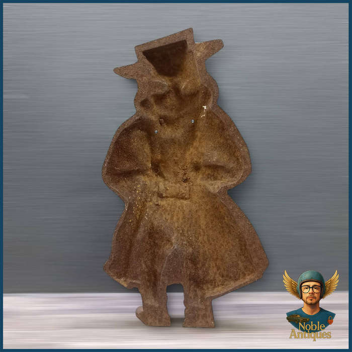 Vintage  Cast Iron "Coachman" Doorstop