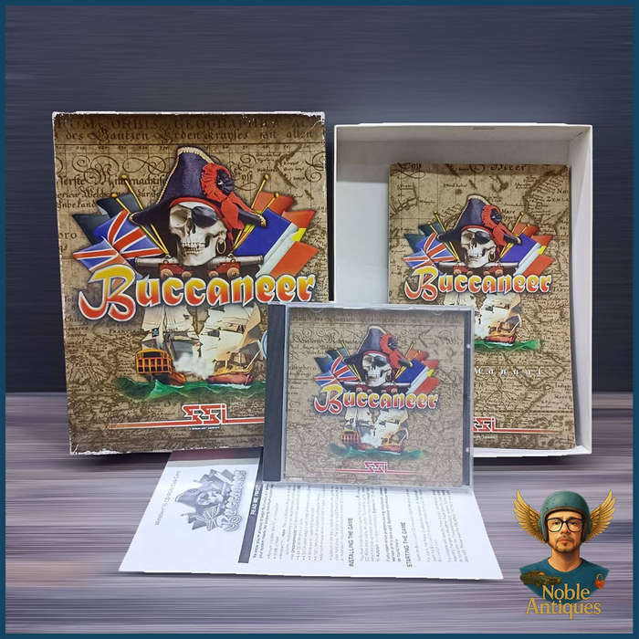 Vintage Big Box PC game Buccaneer
