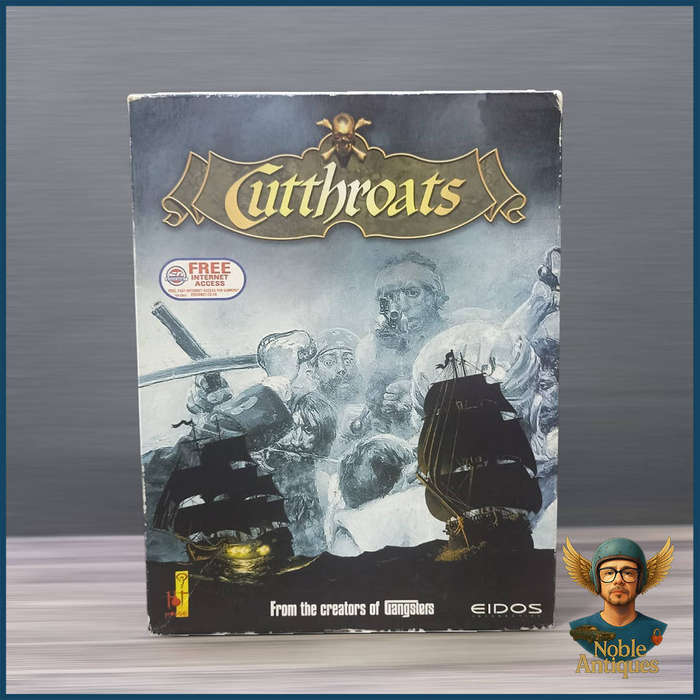 Vintage Big Box PC game Cutthroats: Terror on the High Seas