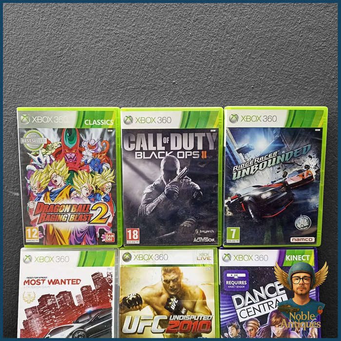 Large Xbox 360 Game Collection