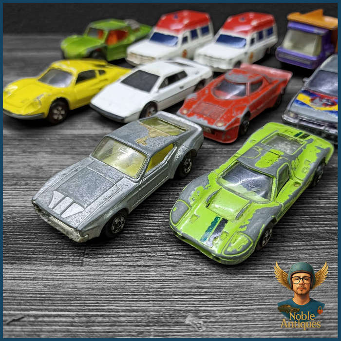 Vintage Die Cast Scale 1:64 Car Collection