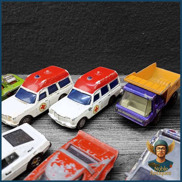 Vintage Die Cast Scale 1:64 Car Collection