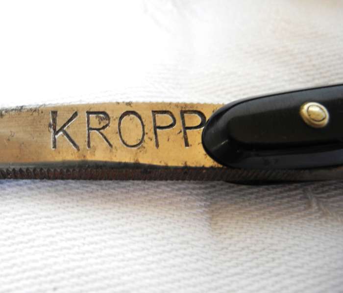 Original Kropp Straight Razor in Box, Sheffield England