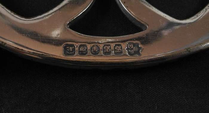 Vintage Silver-Plated Toast Rack  6 Slice