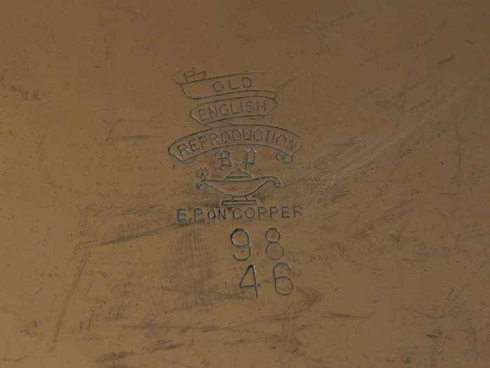 Vintage Silver-Plated Memorial Keepsake Box