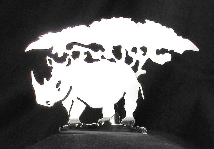 Carrol Boyes Rhino Business Card Holder
