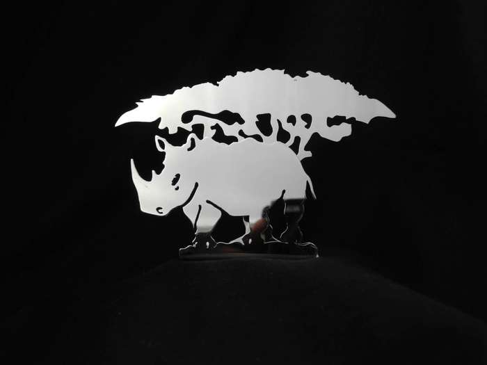 Carrol Boyes Rhino Business Card Holder