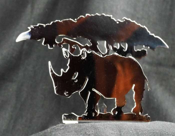 Carrol Boyes Rhino Business Card Holder