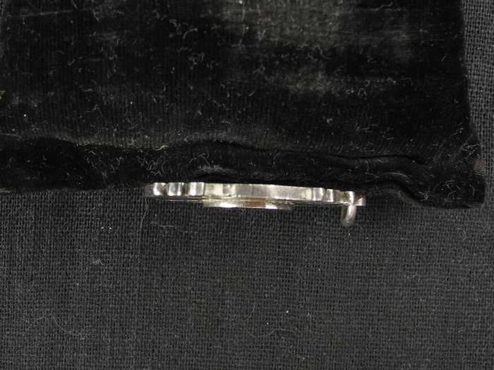 Antique .925 Sterling Silver English Fob Medal 1901 (17.2g)