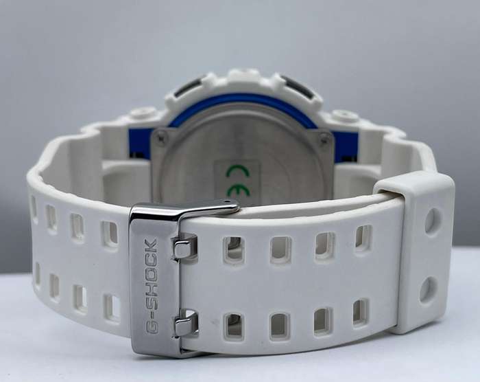 White Casio G shock GA-100B