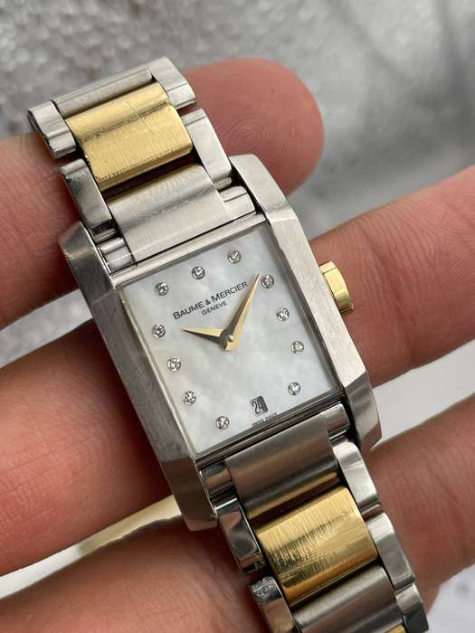 Baume & Mercier diamond dial
