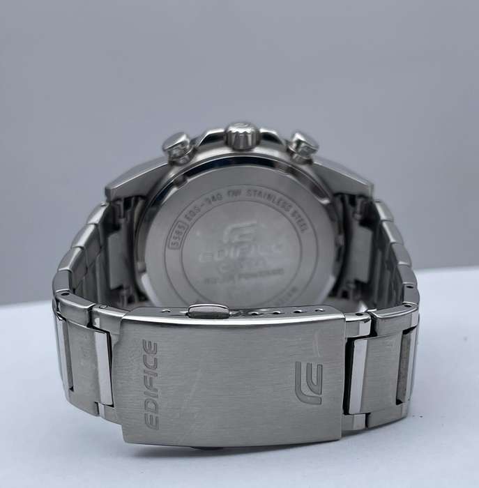 Casio Edifice Solar powered chronograph