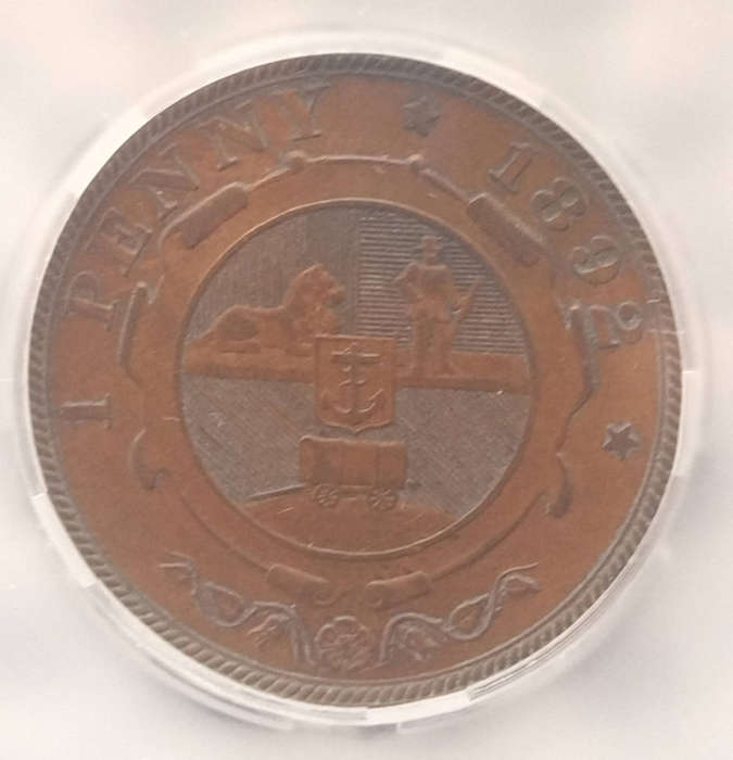 **#ZAR * PENNY*SANGS GRADED* XF45