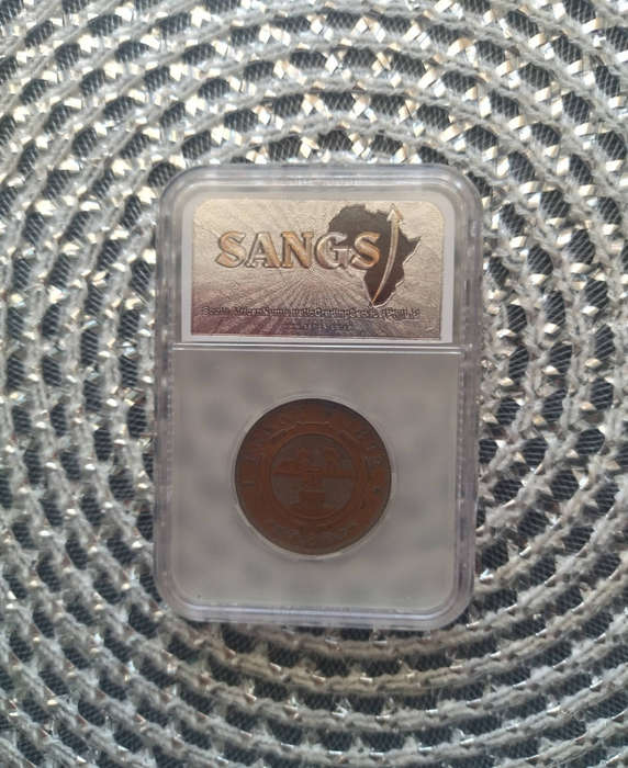 **#ZAR * PENNY*SANGS GRADED* XF45