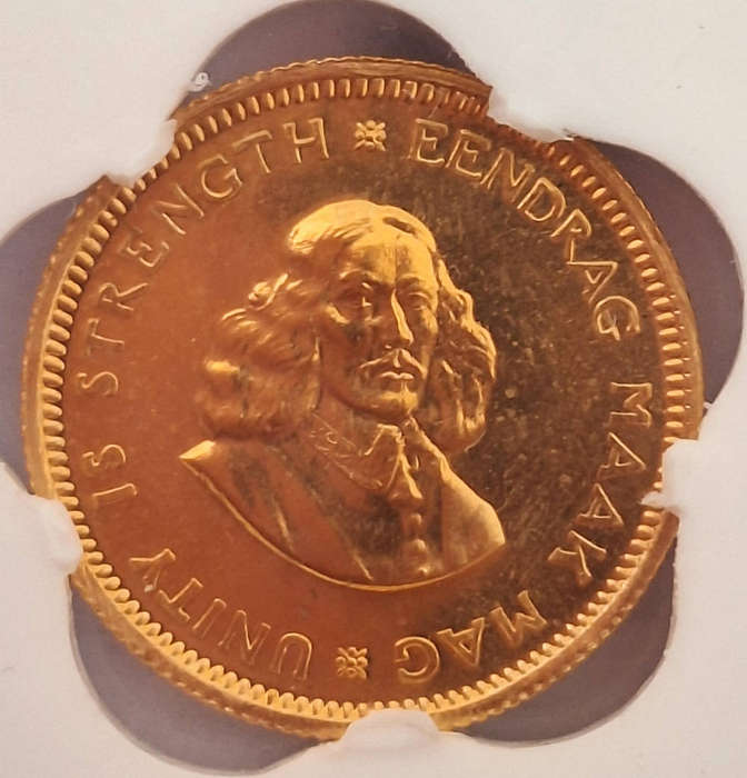 ***1967**GOLD COIN**PF64***PROOF**1 RAND***