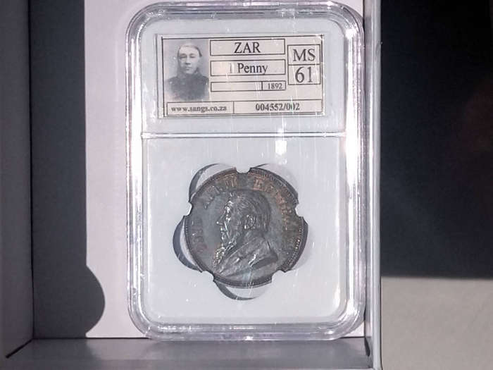 *1892*PENNY*MS61*SOUTH AFRICA*