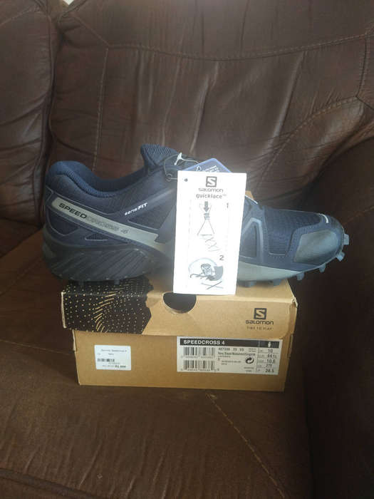 BRAND NEW**SALOMON ** SPEEDCROSS 4*** SIZE 10**NAVY BLUE**