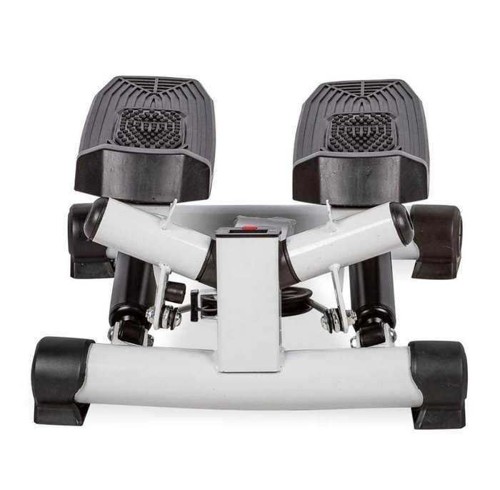 Zoolpro Pedal Electric Resistance Stepper Exercise Trainer - Black & White