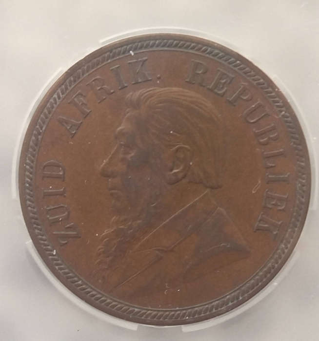 **#ZAR * PENNY*SANGS GRADED* XF45