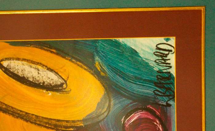 Set of mixed media paintings by Lynette Barnard