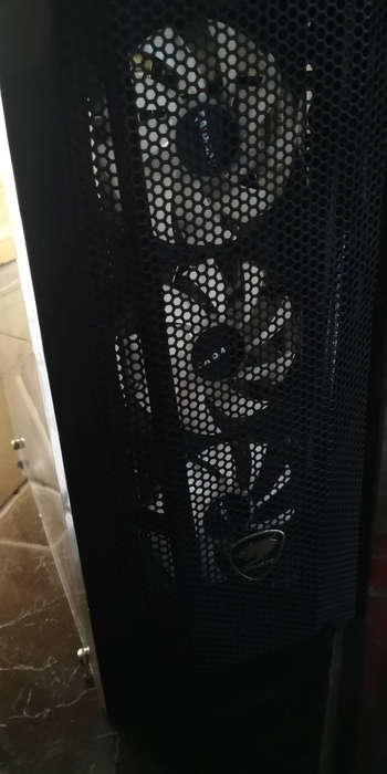 Empty Cougar gaming case (no fans)