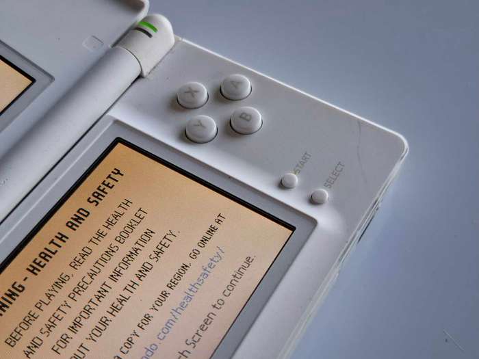 Nintendo Ds Lite Console White