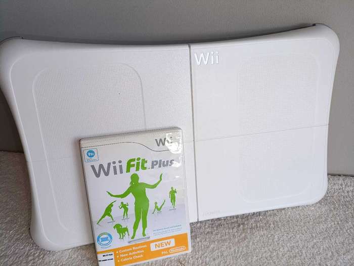 Wii Fit Plus game With Balance Board
