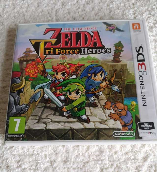 The Legend of Zelda Tri Force Heroes Nintendo 3 Ds