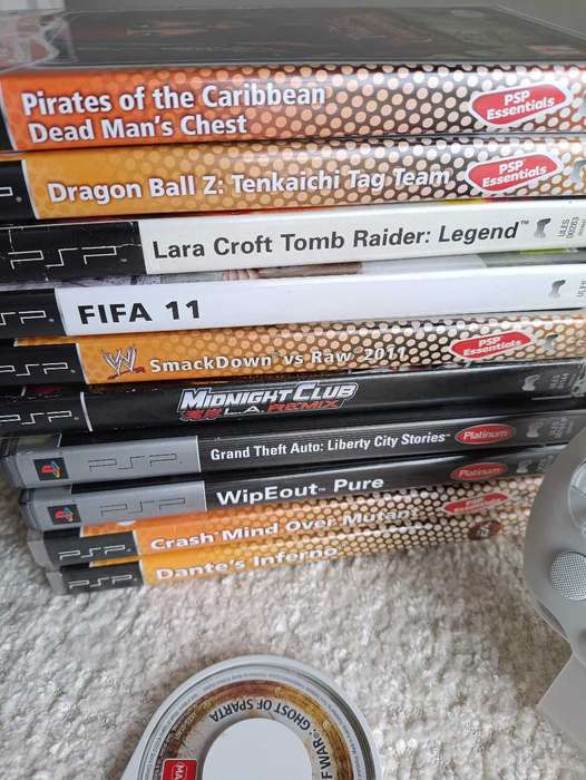 Psp Console With Games Bundle