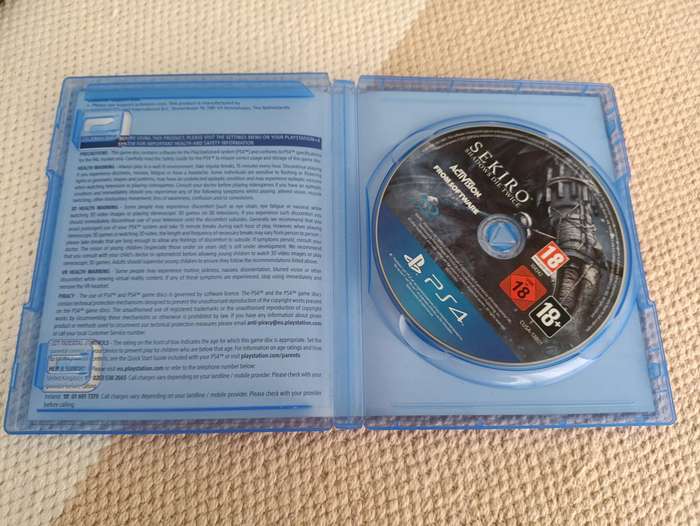 Sekiro  Shadows Die  Twice PS4