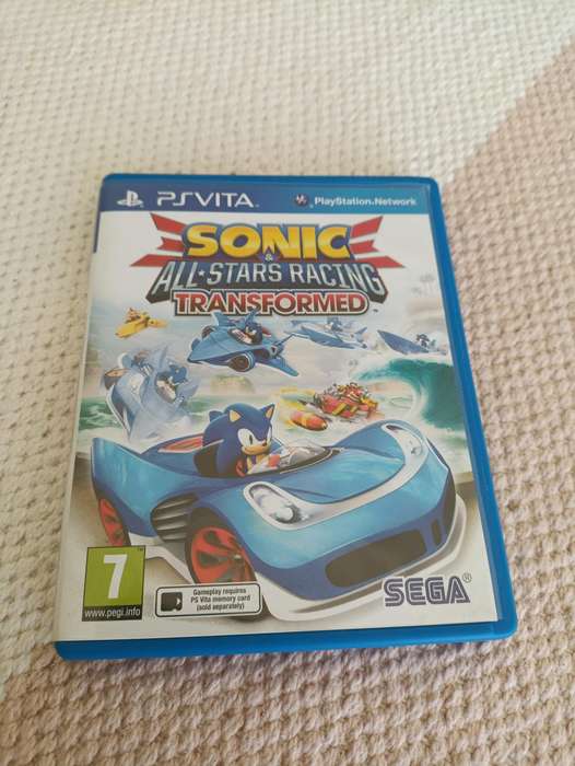 Sonic All Stars Racing Transformed PS Vita CIB