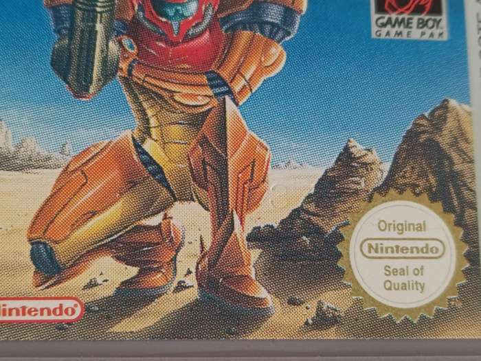 Metroid II Return Of Samus Nintendo Game Boy
