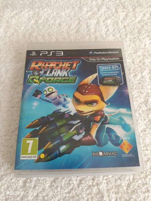 Ratchet and Clank Q Force Ps3 CIB