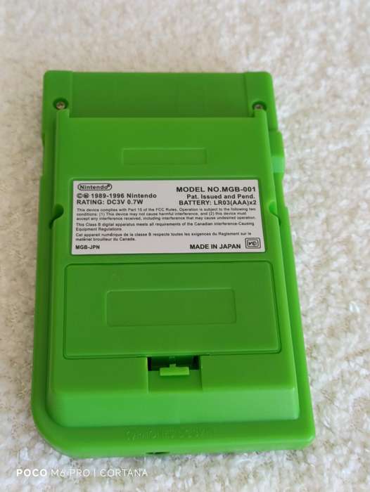 Nintendo Gameboy Pocket With Backlit Screen
