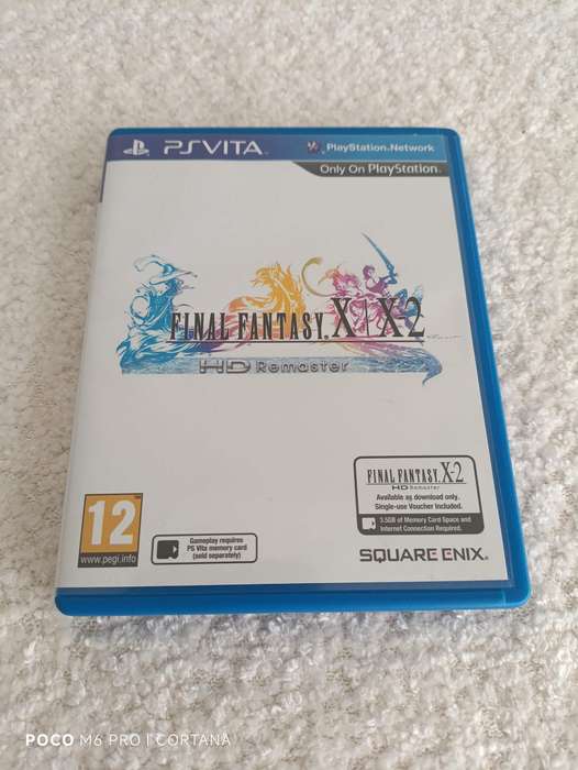 Final Fantasy X /X-2 HD Remaster PS Vita CIB