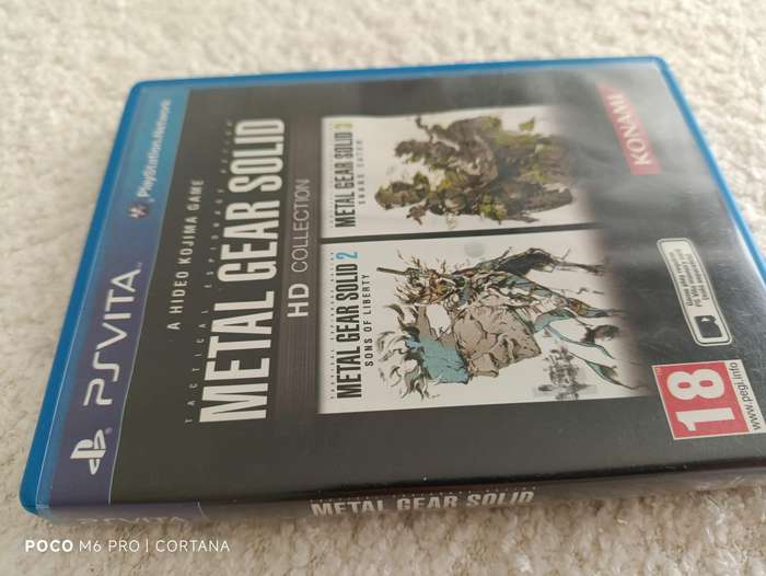 Metal Gear Solid HD Collection PS Vita CIB