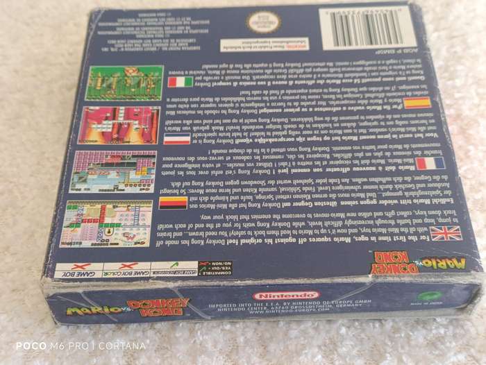 Mario VS Donkey Kong GameBoy GBA