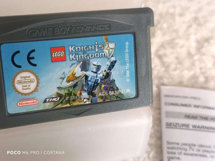 Lego Knights Kingdom Gameboy GBA