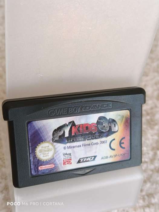 Spy Kids 3D Gameboy GBA