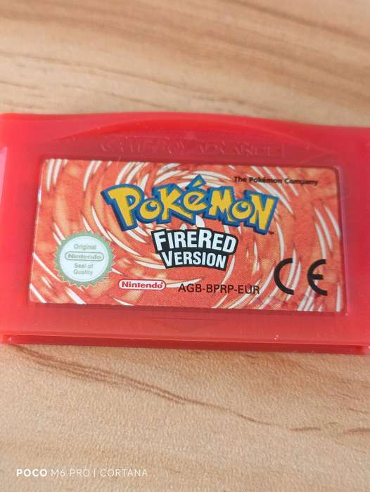 Pokémon FireRed Version Gameboy GBA