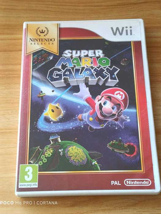 Super Mario Galaxy Wii PAL