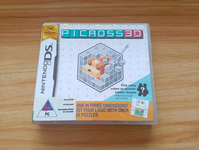 Picross 3D Nintendo DS