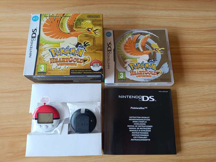 Pokémon Heartgold Version Nintendo DS Big Box CIB