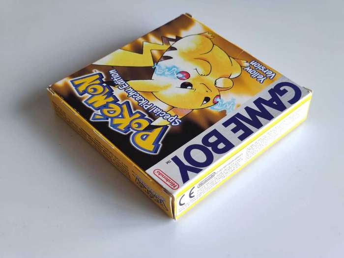 Pokémon Yellow Version Gameboy